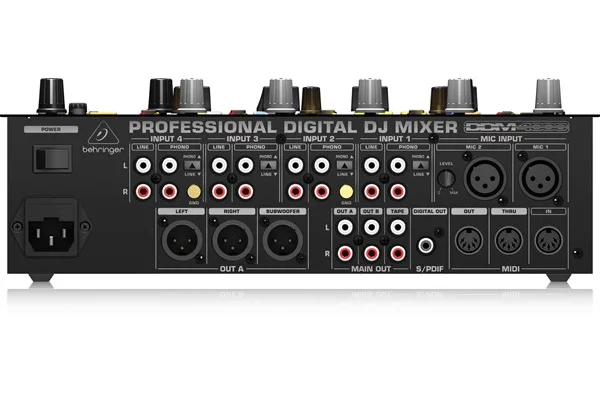 Behringer DDM4000 5 Kanal Dijital DJ Mixer