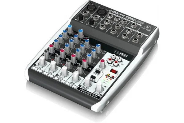 Behringer Q802USB Usb Mixer, 8-In 2-Bus,