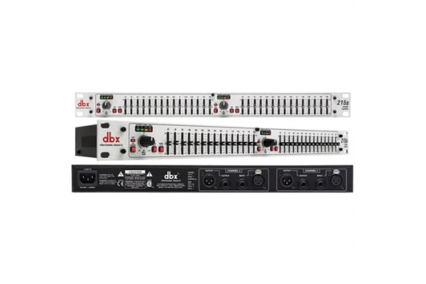 DBX 215s Dual 15 Band Graphic Equalizer