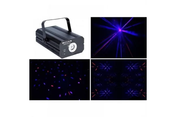 Eclips Diva Mavi Kırmızı Çok Noktalı Efektli Lazer (kutusuz)