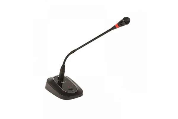 HTDZ HT-D63 Masa Üstü Işıklı Goosenecek Mikrofon 58 cm, Cardioid