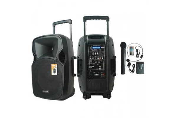 Mickle MP1215 12 Bataryalı Portatif Hoparlör EKO USB Bluetooth