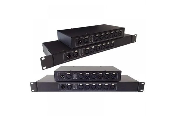 Nebula IDS-06 6 Kanal Dmx Splitter, Booster, optik koruma