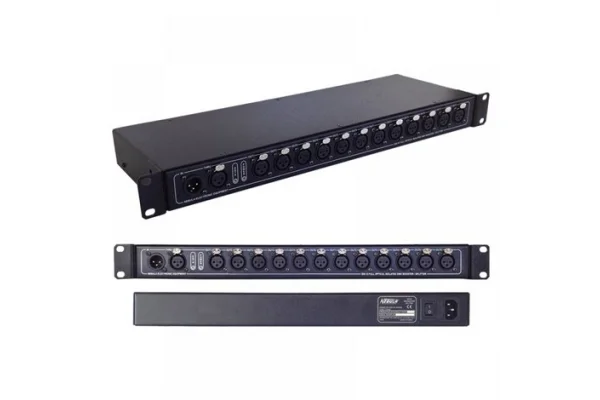Nebula IDS-12 (3-Pin) 12 Kanal Dmx Splitter, Booster, optik koruma