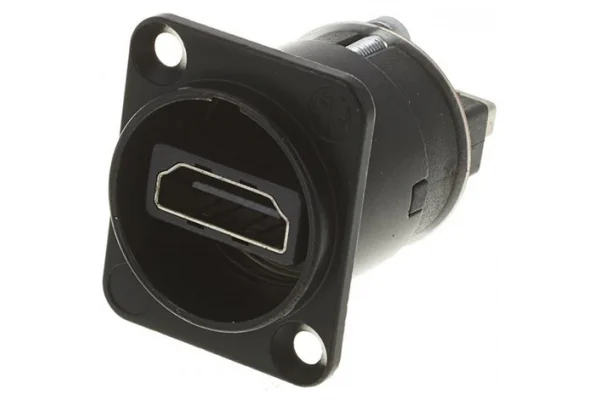 Neutrik NAHDMI-W-B şasi tip HDMİ Konnektör