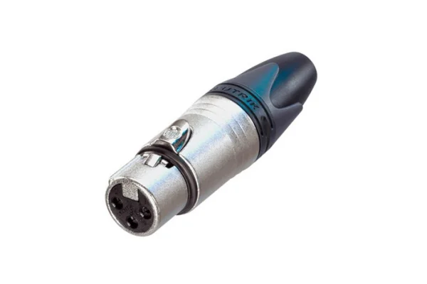 Neutrik NC3FXX XLR 3 Pin Dişi Konnektör Silver Contact