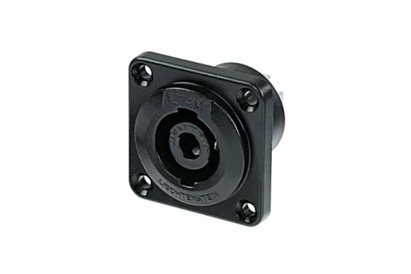 Neutrik NLT4MPXX-BAG 4 Pin şasi tip Erkek Speakon Konnektör
