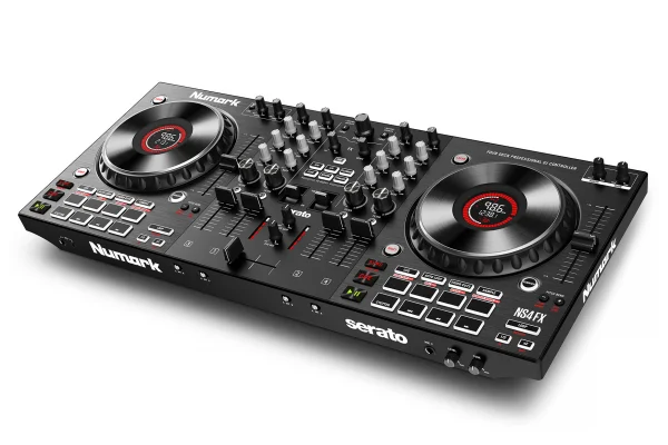 Numark NS4FX Yeni Nesil 4-Kanal, Renkli ekranlı Serato DJ kontroller