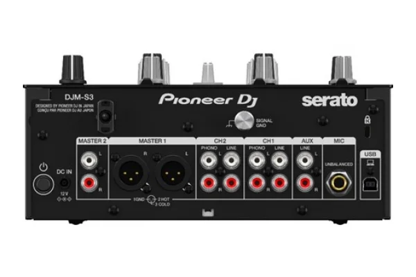 Pioneer DJM-S3 2 kanal Battle Mixer for Serato DJ Pro