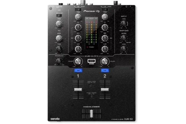 Pioneer DJM-S3 2 kanal Battle Mixer for Serato DJ Pro