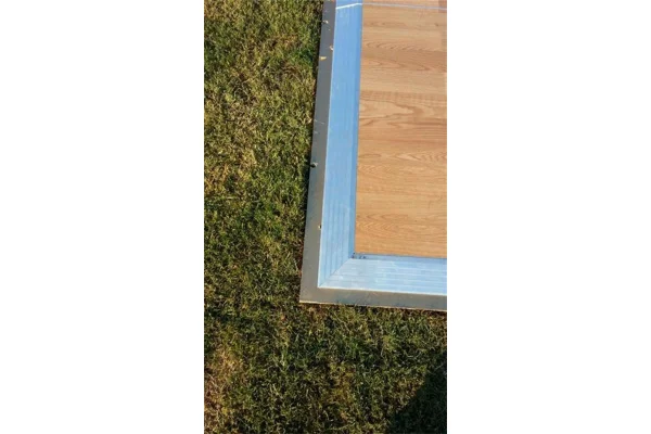 DPS-100 Portatif Dans Pisti, Laminat Parke yüzey, Aliminyum Profil, 100x100 cm adet