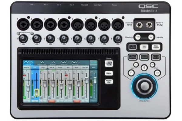 QSC TOUCHMIX-8 8 Kanal Dijital Mikser