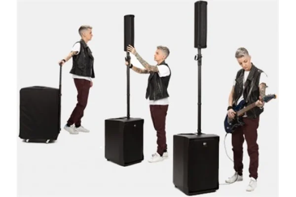 RCF EVOX JMIX8 Mikserli Vertical Array Hoparlör Sistemi, 12+ 8x2 1400W 128-dB