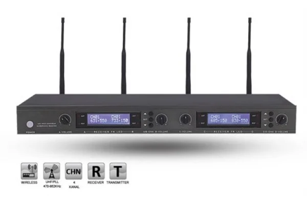 ROOF R-4000 4 Kanal Receiver (512/524/564/576 Mhz.)