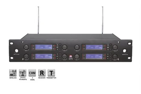 ROOF R-8000 Kablosuz Receiver, 8 Mikrofon İçin