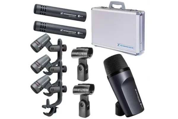Sennheiser E-600 Davul Mikrofon Seti 7 Mikrofonlu