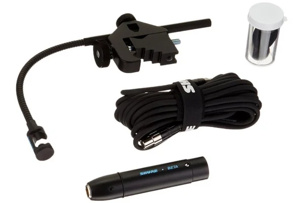 SHURE Beta 98D/S Minyatür Davul Mikrofonu, Supercardioid Condenser Snare/Tom