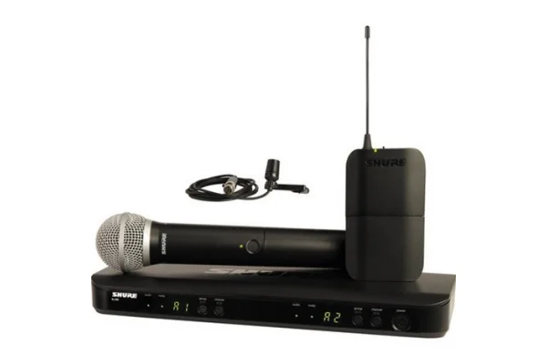 SHURE BLX1288E/CVL El+Yaka İkili Kablosuz Mikrofon Seti PG58+CVL