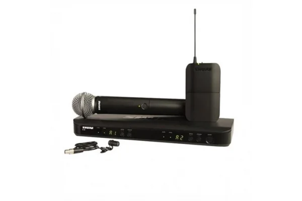 SHURE BLX1288E/W85 El+Yaka İkili Kablosuz Mikrofon Seti