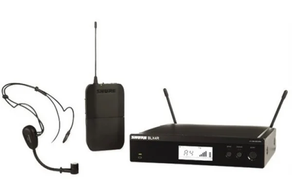 SHURE BLX14RE/P31 Kablosuz Headset Mikrofon, Ekranlı Receiver