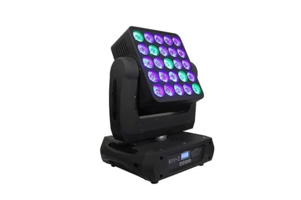 Sidera SDR-398 25x12W Matrix Led Moving Head Wash Beam + Effect + Pixel