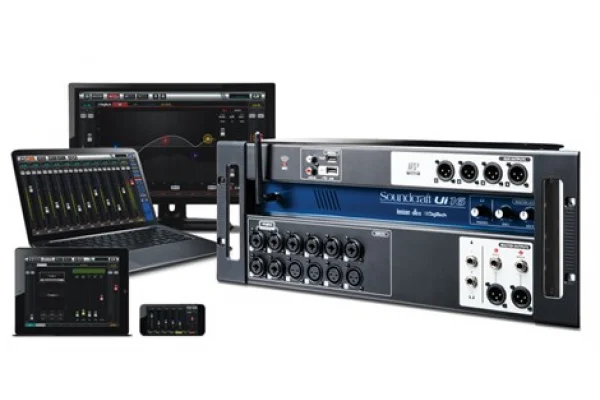 Soundcraft UI16 16-Kanal Dijital Mikser, Tablet Kontrollü
