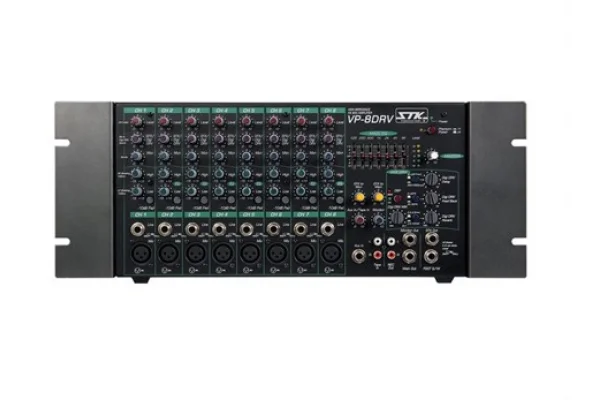 STK-PRO VP-8DRV 150W/100V - 8-ohm 8 Kanal Power-Mixer,