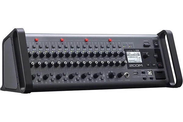 Zoom LiveTrak L-20R Rack Mountable 20-Kanal Dijital Mikser