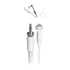 Tascam TM-10LW Lavalier Cond. Mic. WHITE for DR-10LW