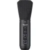 Tascam TM-250U USB Condenser Mikrofon for personal Podcasting , Super-cardioid , Headphone out, Samplerate 16 Bit/44,1kHz o. 48kHz