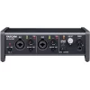 Tascam US-2X2HR USB-C Audio Interface, 2 ins (XLR/TRS)/2 outs (TRS)+MIDI I/O for Win/Mac computers, Ultra-HDDA mic pres, 192k, phantom power, iOS support, powered by USB bus, Cubase LE + Sample Tank