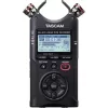 Tascam DR-40X Handheld 4-track recorder, dual recording (2x stereo),XLR ins with phantom power, overdub, mixdown, AB/XY mic configurations, MS decoder