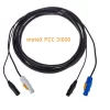 Metex DMX-PC10 Hybrid Hazır Atlama DMX Kablosu 10 mt. Powercon + DMX