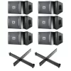 JBL VRX900 SET-1 Aktif Line Array Hoparlör Sistem | 6 adet VRX932LAP + 2 adet VRX-AF