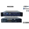 Mickle MA5500 500W/100V 6-zone Volum Ayarlı Mixer-Ampli, Mp3 Player, USB/SD Bluetooth, FM Radyo