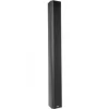 QSC AD-S162T-BK 16x2.5 Full-range element column surface speaker, 120W/100V