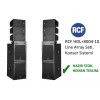 RCF HDL+8004-10 Line Array Sistem Seti, 4 Adet 8004 + 6 Adet HDL10
