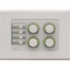 Yamaha DCP4V4S-EU Mtx Serisi İçin 4 Volume + 4 Switch Duvara Kontrol Paneli