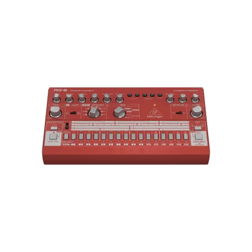 Behringer RD-6-SR Analog Drum Machine with 8 Drum Sounds, Distortion Effects