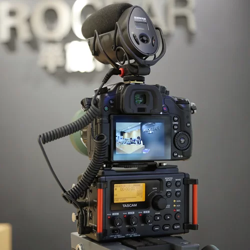 Tascam DR-60DMK2 Prof.Multi-Track Audio-Recorder for DSLR-Cameras
