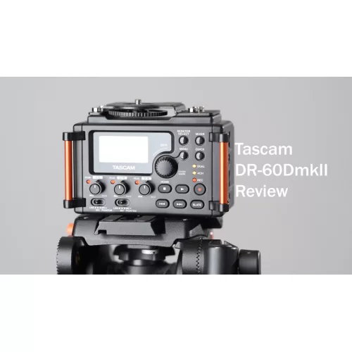 Tascam DR-60DMK2 Prof.Multi-Track Audio-Recorder for DSLR-Cameras