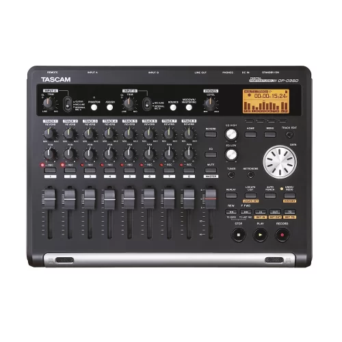Tascam DP-03SD 8-track Digital PortaStudio, SD-Card Recording