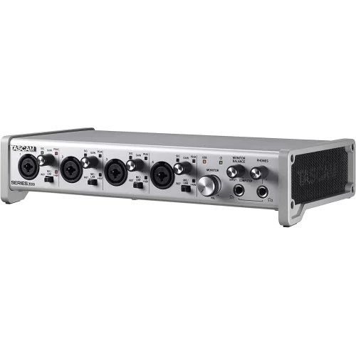 Tascam SERIES 208I USB-2.0 Audio-/MIDI-Interface, 20 In (4 Analogue + 2 SMUX) and 8 Out, MIDI, DSP-MIxer