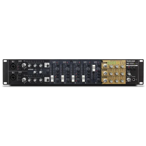 Tascam MZ-223 3-Zone Mixer, For installation 19, 2U