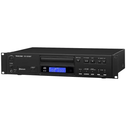 Tascam CD-200BT CD-Player with Bluetooth Receiver function