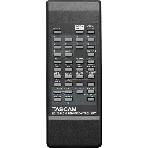 Tascam CD-200SB CD-Player with SD and USB input