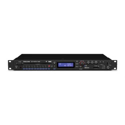 Tascam CD-400UDAB CD/SD/USB/Bluetooth Player with BlueTooth Receiver and DAB+/FM-Tuner