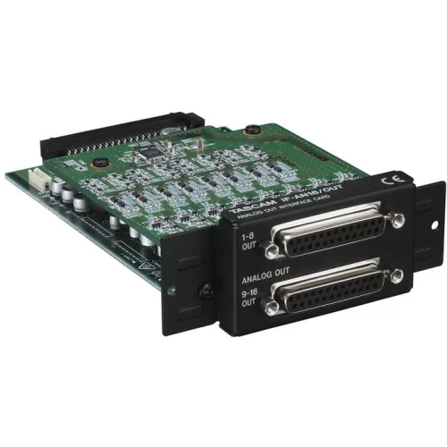 Tascam IF-AN16-OUT 16-channel analogue output card, 64Pin SUB-D