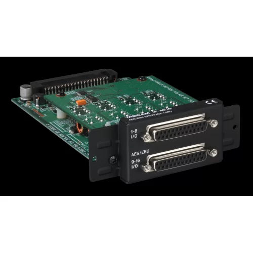 Tascam IF-AE16 AES/EBU ( input / outpu ) Interface card for DA-6400/DA-6400DP, 16 channels
