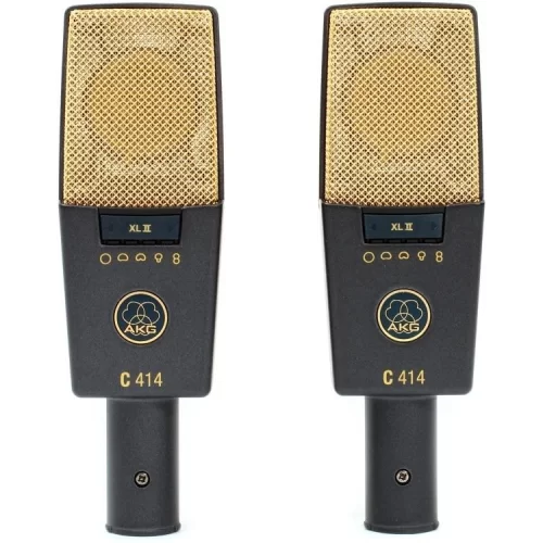 AKG C414 XLII MATCH PAIR Condenser Mikrofon For Recording Lead Vocals And Solo İnstruement